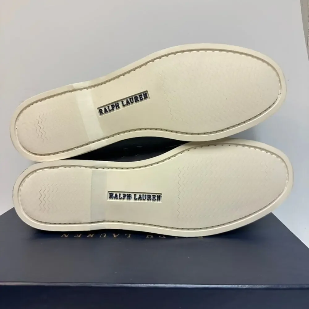 NIB Rancourt & Co. x Polo Ralph Lauren Telford Boat Shoe Blue NOS Maine USA 11 D